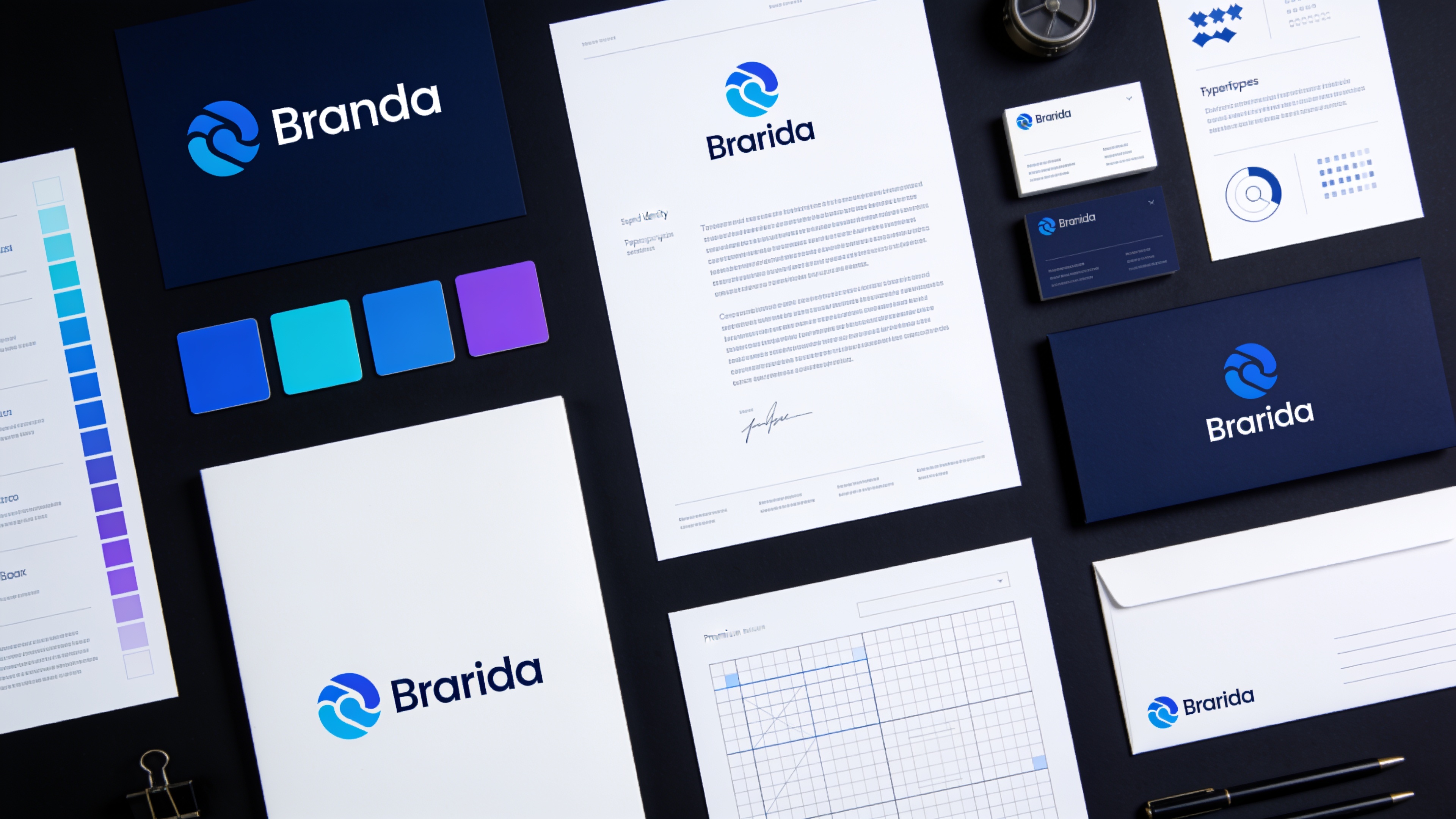 Brand identity board