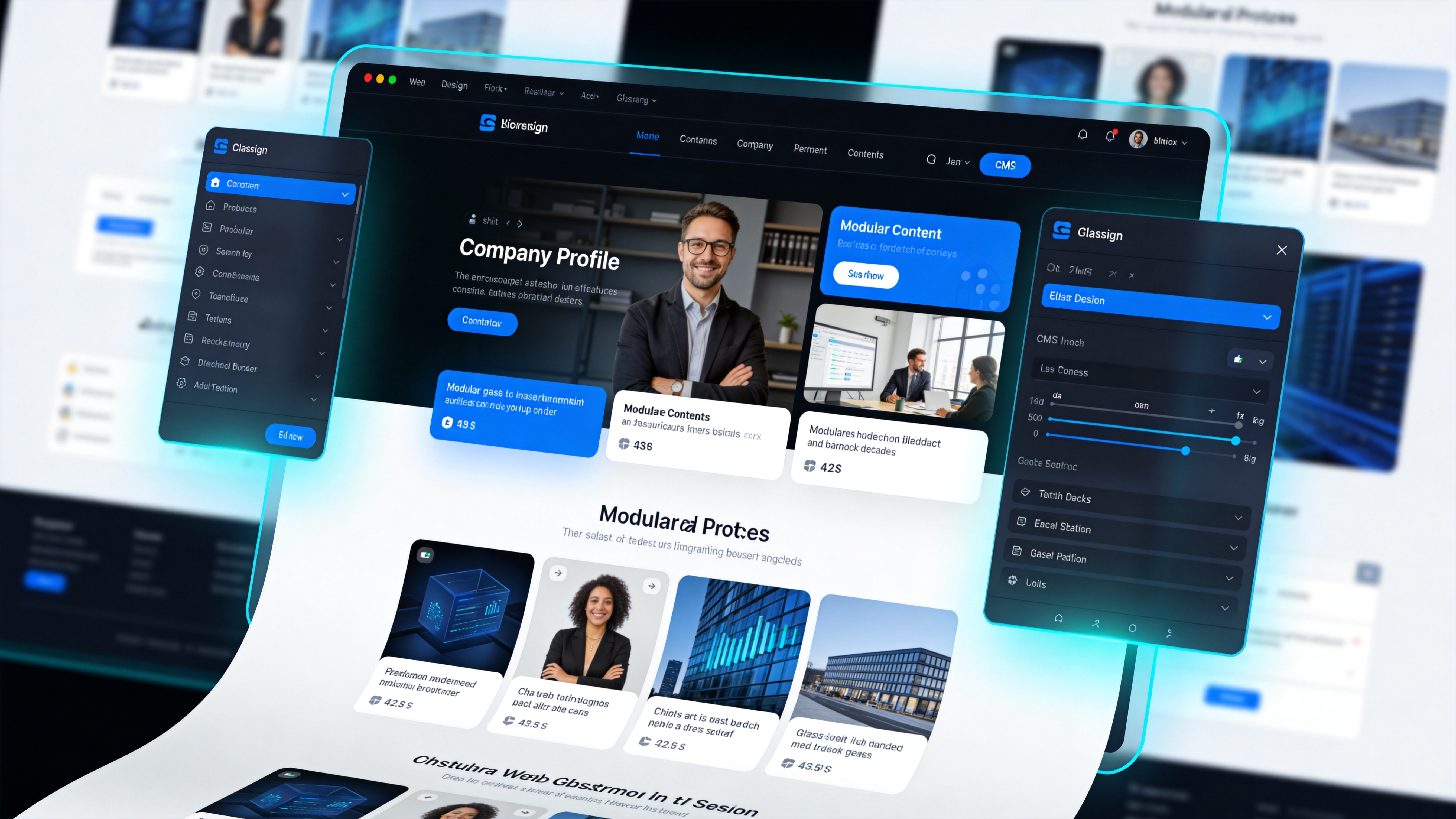 Company profile website