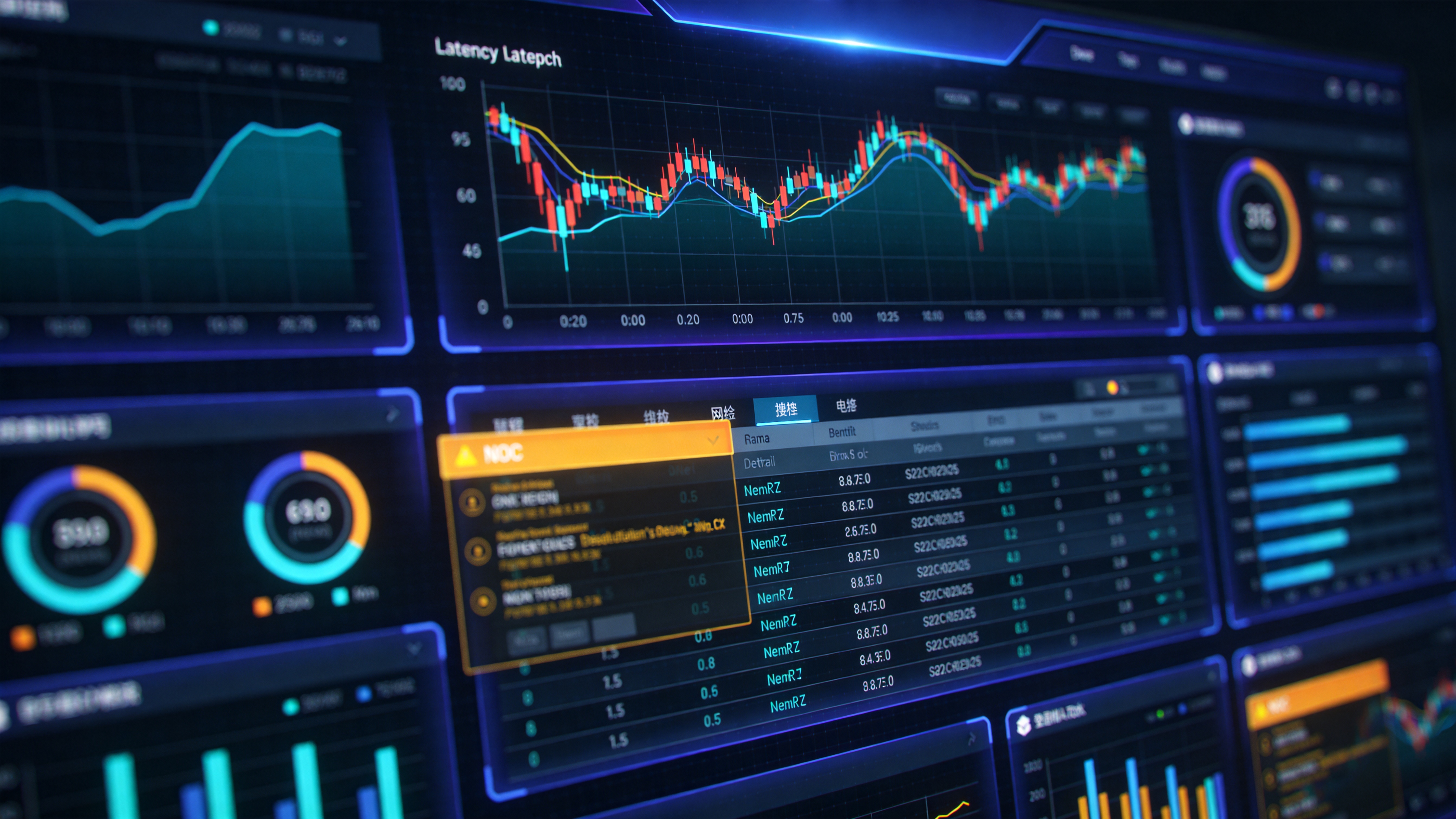 Monitoring dashboard